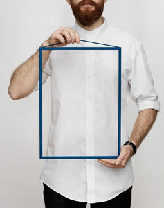 Frame - A3 - Petrol Blue