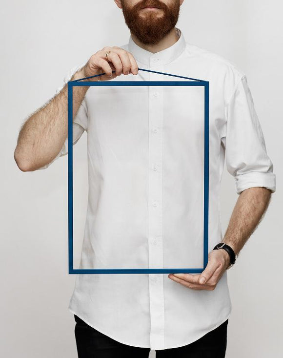 Frame - A3 - Petrol Blue