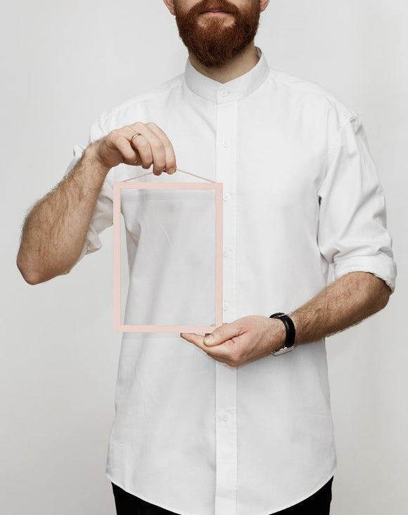 Frame - A5 - Pale Rose