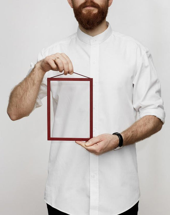 Frame - A5 - Deep Red