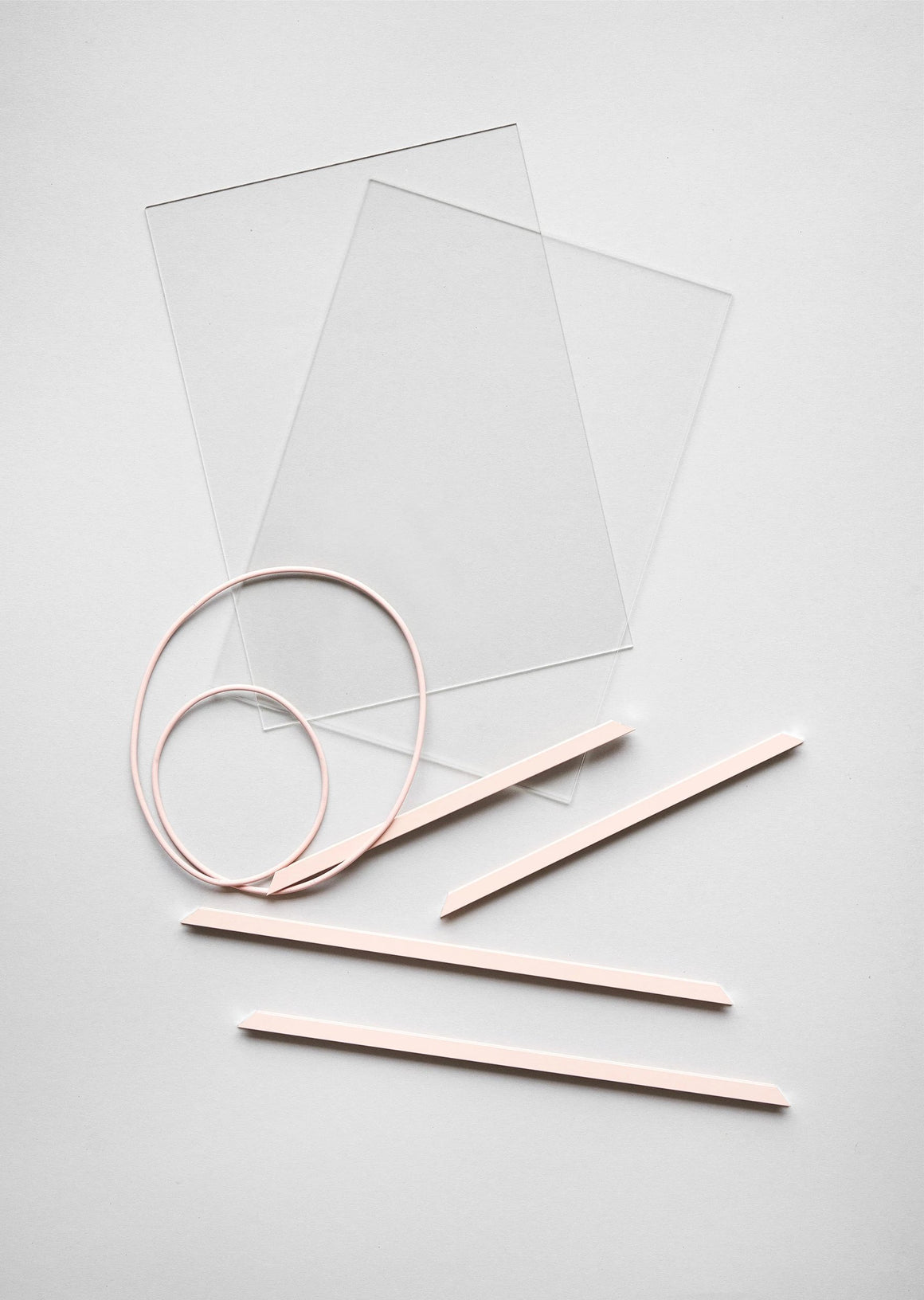 Frame - A3 - Pale Rose