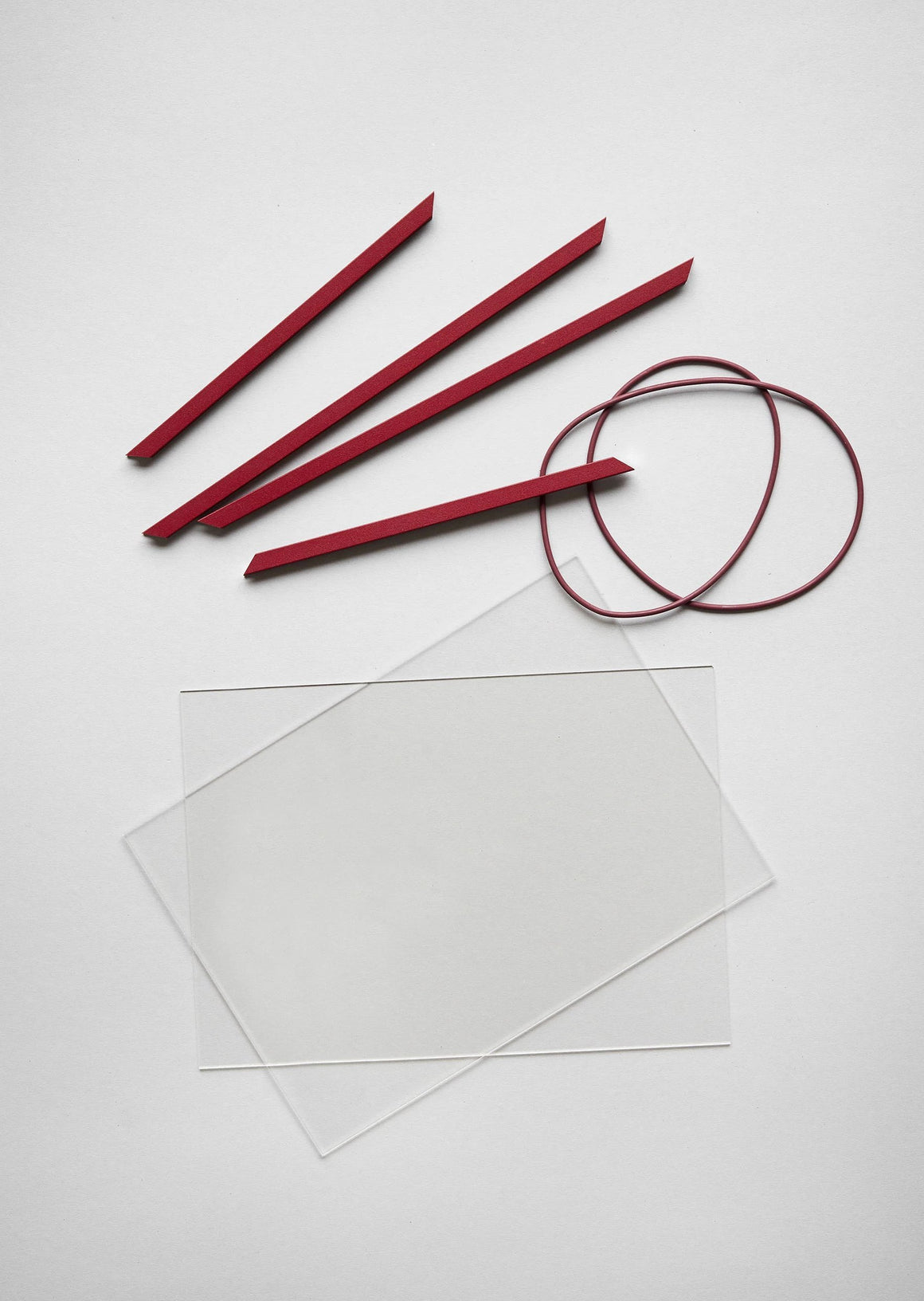 Frame - A3 - Deep Red