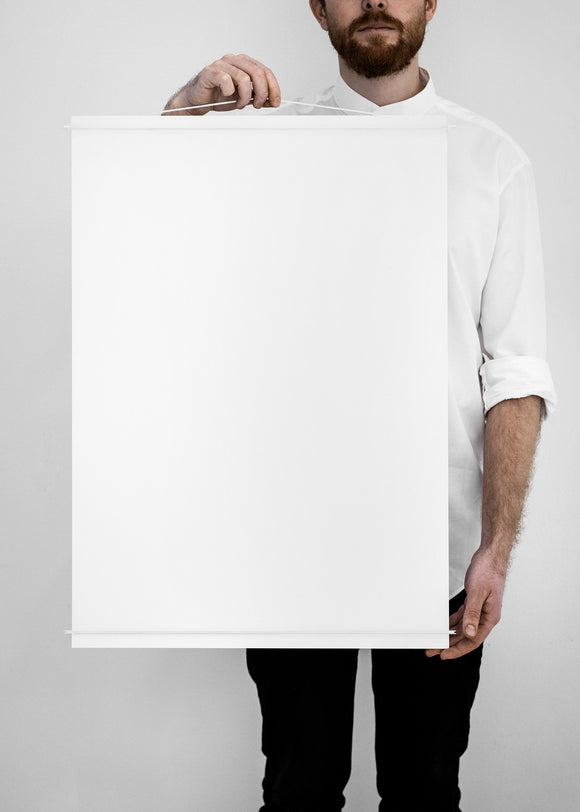 Poster Hanger - White - 50cm
