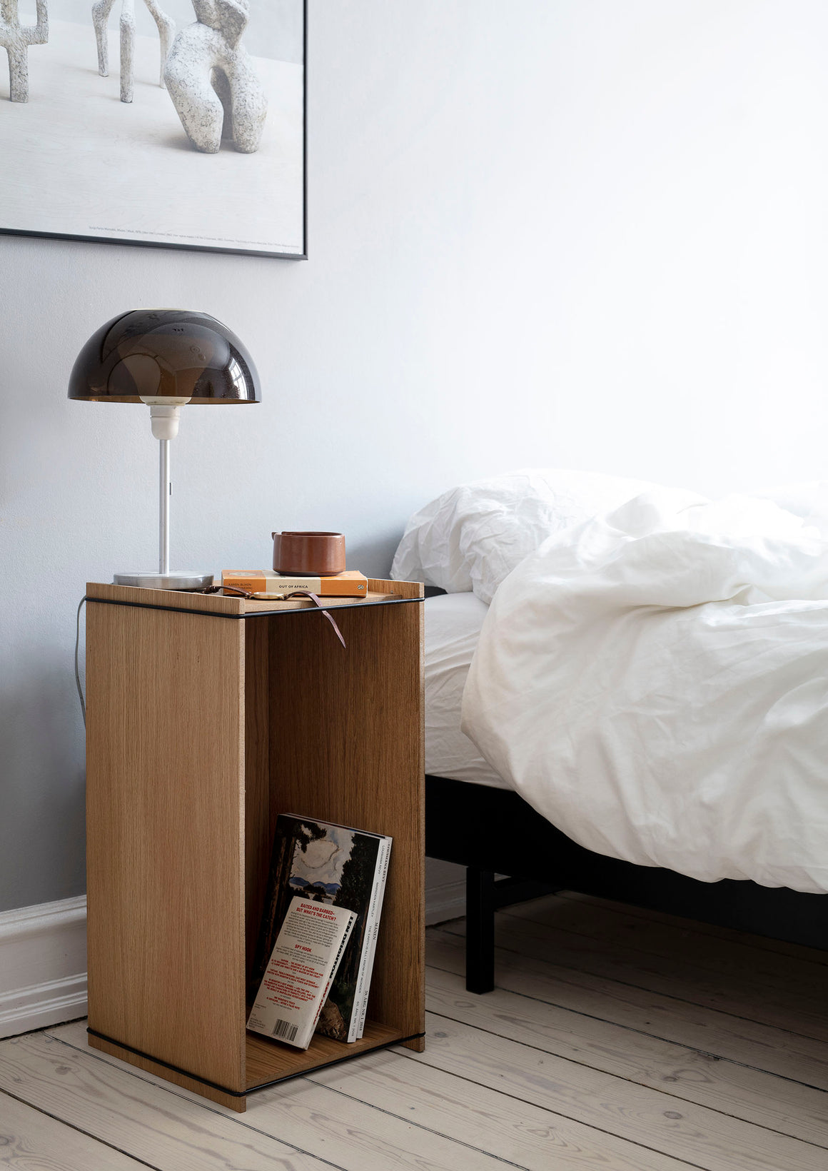 Storage Box - Oak/Black