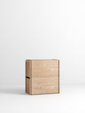 Storage Box - Oak/Black
