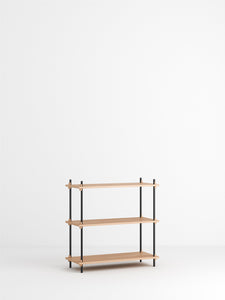 Shelving System oak, low single