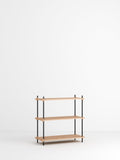 Shelving System oak, low single