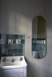 Tall Wall Mirror - Brass