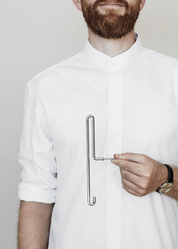Wall Hook - Chrome - Large