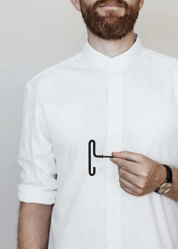 Wall Hook - Black - Small (x2)