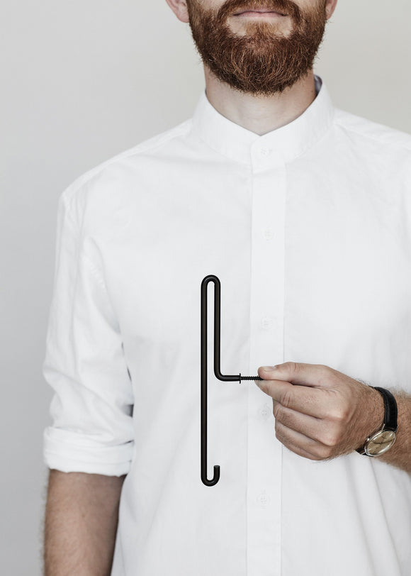 Wall Hook - Black - Large
