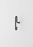 Wall Hook - Black - Small (x2)