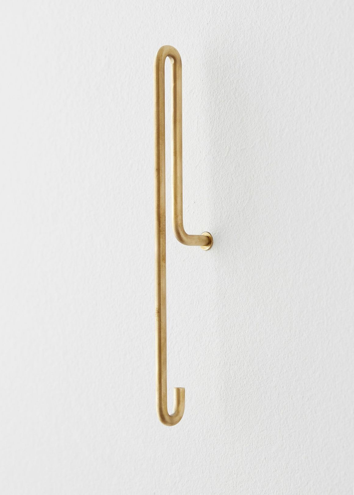 Wall Hook - Matt Gold - Large